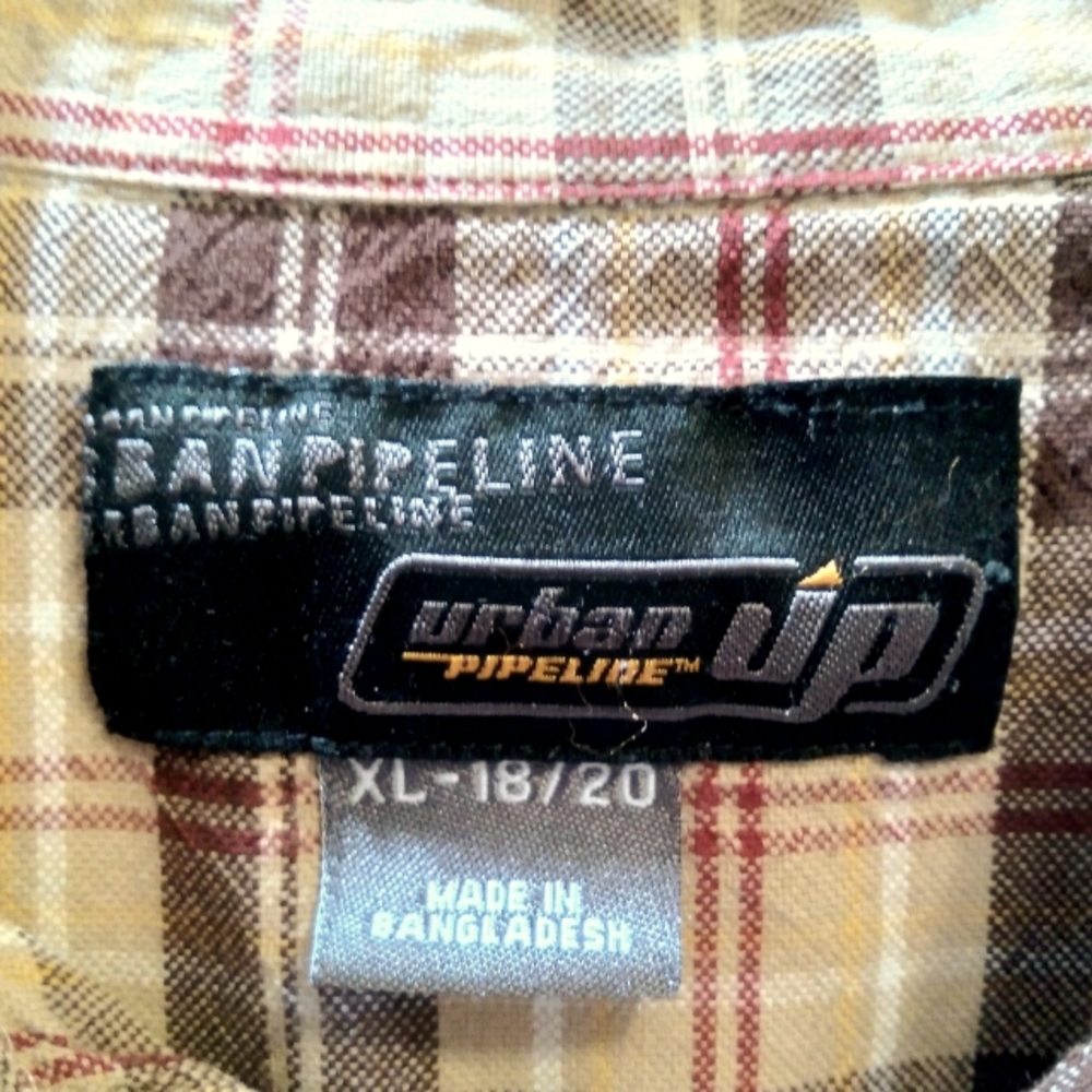Urban Pipeline Long Sleeve Button Shirt - Picture 3 of 5